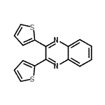 CAS#: 81321-98-4, 2,3-Di(2-thienyl)quinoxaline