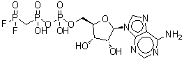 CAS#: 81336-78-9, 5'-Adenylic Acid Monoanhydride With (Difluorophosphonomethyl) Phosphonic Acid