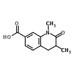 CAS#: 813424-71-4， 1,3-Dimethyl-2-oxo-1,2,3,4-tetrahydro-7-quinolinecarboxylic acid