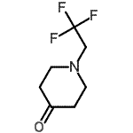 CAS 登录号：81363-14-6， 1-(2,2,2-三氟乙基)-4-哌啶酮