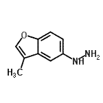 CAS#: 81363-15-7, (3-Methyl-1-benzofuran-5-yl)hydrazine