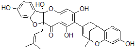 CAS 登录号：81381-67-1， 桑根酮 B