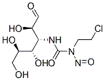 CAS 登录号:81428-46-8, 3-(3-(2-氯乙基)-3-亚硝基脲基)-3-脱氧阿洛糖