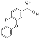 CAS 登录号：81496-30-2， (alphaS)-4-氟-alpha-羟基-3-苯氧基-苯乙腈