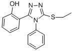 CAS#: 81518-34-5, 2-(5-(Ethylthio)-4-Phenyl-4H-1,2,4-Triazol-3-Yl)Phenol