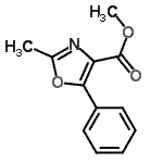 CAS#: 815575-47-4, Methyl 2-methyl-5-phenyl-1,3-oxazole-4-carboxylate