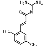 CAS#: 815585-28-5, (2E)-N-(Diaminomethylene)-3-(2,5-dimethylphenyl)acrylamide