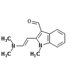 CAS#: 815586-75-5, 2-[(E)-2-(Dimethylamino)vinyl]-1-methyl-1H-indole-3-carbaldehyde