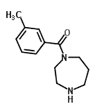 CAS 登录号：815650-83-0， 1,4-二氮杂环庚-1-基(3-甲基苯基)甲酮