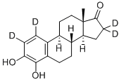 CAS#: 81586-98-3, 4-Hydroxyestrone-1,2,16,16-D4