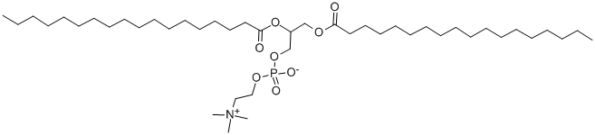 CAS 登录号：816-93-3， 1,2-二硬脂酰-外消旋-甘油-3-磷酰胆碱