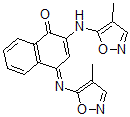 CAS#: 81621-00-3, 2-(4-Methyl-5-Isoxazolylamine)-N-(4-Methyl-5-Isoxazolyl)-1,4-Naphthoquinone-4-Imine