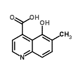 CAS#: 816448-95-0, 5-Hydroxy-6-methyl-4-quinolinecarboxylic acid