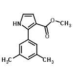 CAS 登录号：816458-07-8， 甲基2-(3,5-二甲基苯基)-1H-吡咯-3-羧酸酯