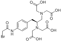 CAS 登录号：81677-64-7， 4-溴乙酰氨基苄基-乙二胺四乙酸