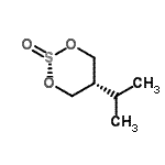 CAS 登录号：81756-44-7， (2s)-5-异丙基-1,3,2-二氧硫杂环己烷2-氧化物