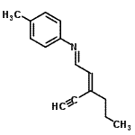 CAS 登录号：819081-64-6， (1E,2Z)-3-乙炔基-N-(4-甲基苯基)-2-己烯-1-亚胺