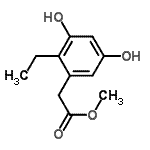 CAS#: 819812-59-4, Methyl (2-ethyl-3,5-dihydroxyphenyl)acetate