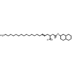 CAS#: 81984-09-0, 2-[2-(Decahydro-2-naphthalenyloxy)-2-oxoethyl]-4-icosenoate