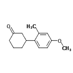 CAS#: 819849-78-0, 3-(4-Methoxy-2-methylphenyl)cyclohexanone