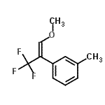CAS 登录号：819865-99-1， 1-甲基-3-[(1E)-3,3,3-三氟-1-甲氧基-1-丙烯-2-基]苯
