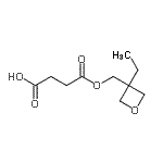 CAS 登录号：819868-37-6， 4-[(3-乙基-3-氧杂环丁基)甲氧基]-4-氧代丁酸