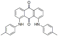 CAS 登录号：82-16-6， 1,8-对甲苯氨基蒽醌