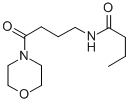 CAS 登录号：82023-72-1， N-(4-(4-吗啉基)-4-氧代丁基)丁酰胺