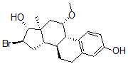 CAS 登录号：82123-98-6， 16alpha-溴-11beta-甲氧基-17beta-雌二醇