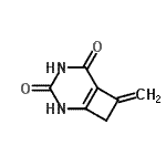 CAS#: 82157-94-6, 7-Methylene-2,4-diazabicyclo[4.2.0]oct-1(6)-ene-3,5-dione