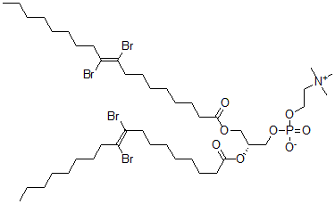 CAS 登录号：82178-46-9， 1,2-二(9,10-二溴油酰基)磷脂酰胆碱