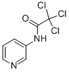 CAS 登录号：82202-41-3， 2,2,2-三氯-N-吡啶-3-基乙酰胺