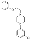 CAS#: 82205-85-4, 1-(3-Chlorophenyl)-4-(2-Phenoxyethyl)-Piperazine