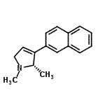 CAS 登录号：823178-95-6， (2S)-1,2-二甲基-3-(2-萘基)-2,5-二氢-1H-吡咯