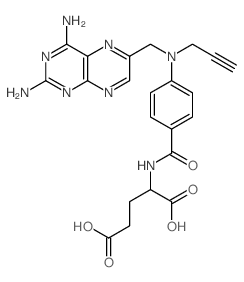 CAS 登录号：82318-25-0， 10-炔丙基氨基喋呤
