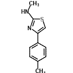 CAS#: 823236-59-5, N-Methyl-4-(4-methylphenyl)-1,3-thiazol-2-amine
