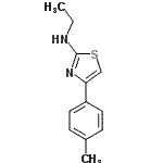 CAS#: 823236-60-8, N-Ethyl-4-(4-methylphenyl)-1,3-thiazol-2-amine
