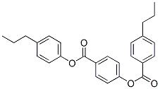 CAS 登录号：82350-07-0， 4-[(4-丙基苯氧基)羰基]苯基4-丙基苯甲酸酯