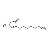 CAS#: 823785-55-3, 2-Heptyl-4-methyl-2-cyclopenten-1-one