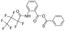 CAS 登录号:82422-25-1, 硫代苄基 N-七氟丁酰基邻氨基苯甲酸酯
