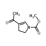 CAS 登录号：82483-64-5， 甲基4-乙酰基-2,3-二氢-1H-吡咯-1-羧酸酯