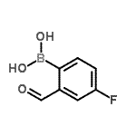 CAS#: 825644-26-6, (4-Fluoro-2-formylphenyl)boronic acid