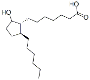 CAS 登录号：82598-17-2， 9-羟基-19,20-二去甲前列腺烷酸