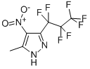 CAS#: 82633-69-0, 3-Heptafluoropropyl-5-Methyl-4-Nitropyrazole