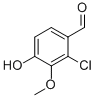 CAS 登录号：82668-20-0， 2-氯-4-羟基-3-甲氧基-苯甲醛