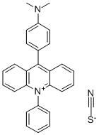 CAS#: 82679-88-7, 9-(4-(Dimethylamino)Phenyl)-10-Phenyl-Acridinium Thiocyanate