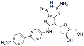 CAS 登录号：82682-91-5， N-(脱氧鸟苷-8-基)对二氨基联苯