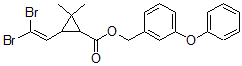 CAS 登录号：82691-18-7， 3-苯氧基苄基3-(2,2-二溴乙烯基)-2,2-二甲基环丙烷羧酸酯