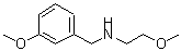 CAS#: 827327-99-1, 2-Methoxy-N-(3-methoxybenzyl)ethanamine