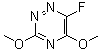 CAS#: 82736-99-0, 6-Fluoro-3,5-dimethoxy-1,2,4-triazine